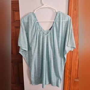 Express light fabric top
